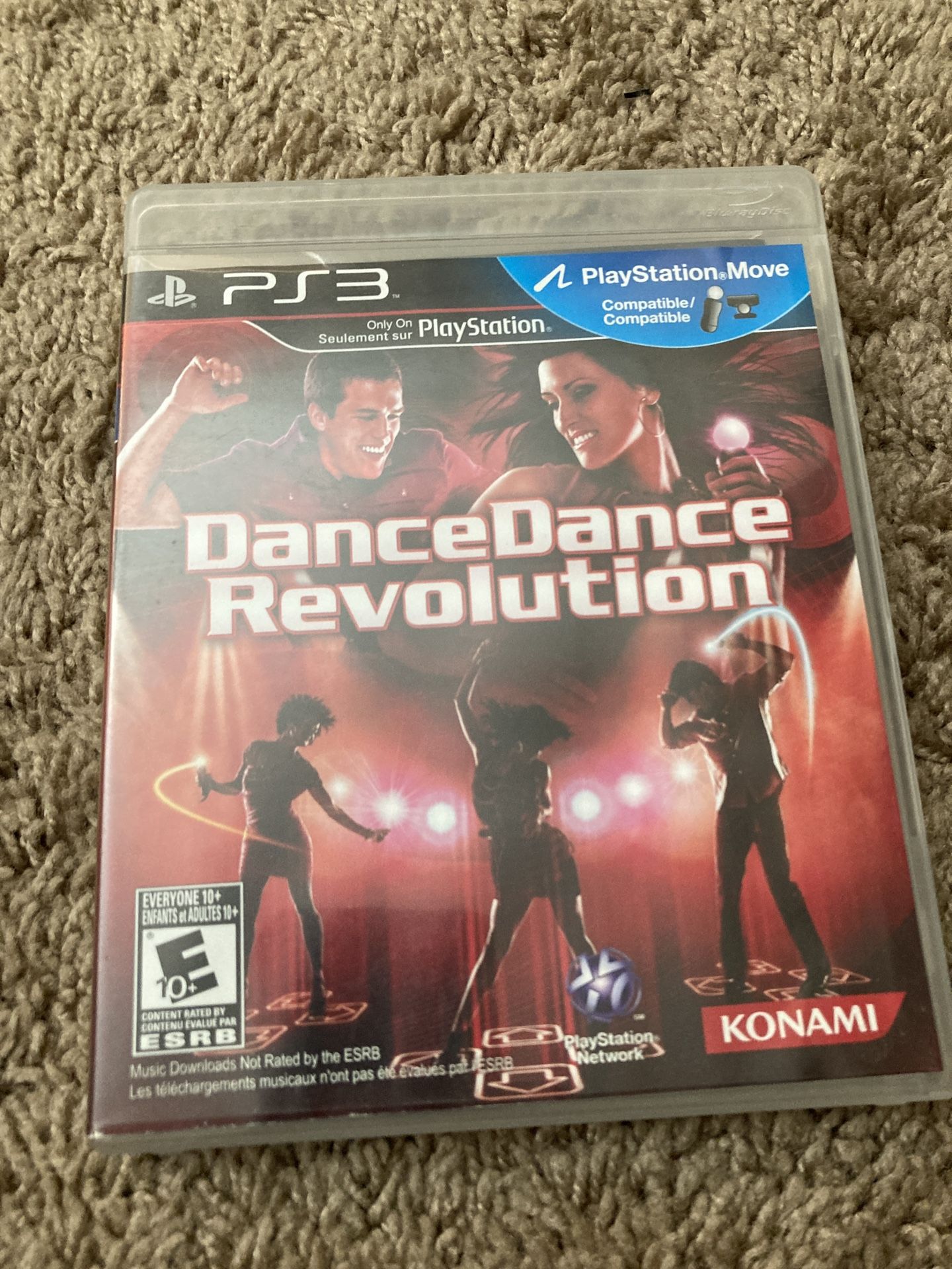 DanceDance Revolution PS3 Disc & 2 Mats