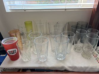 Assorted Glassware Set - 20+ Pieces $1 each