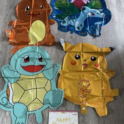 Pokémon Foil Balloons 