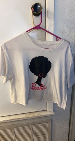 Barbie White Cropped Top 