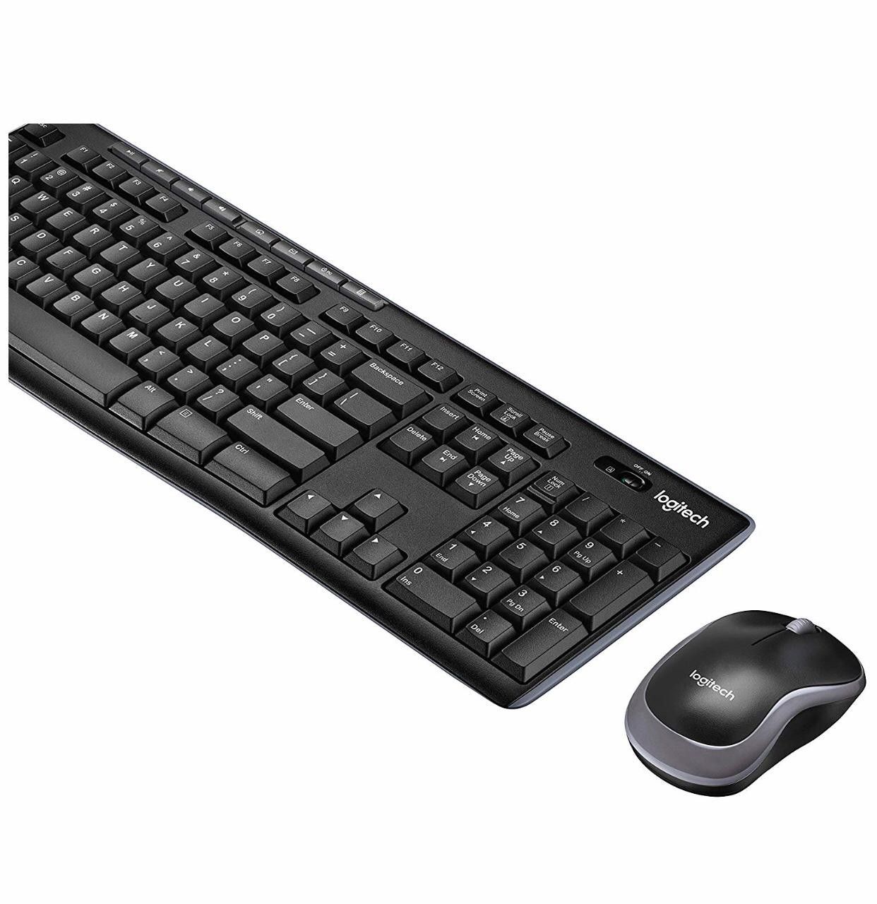 Wireless keyboard and mouse Combo - Keyboard and Mouse Included, 2.4GHz Dropout-Free Connection, Long Battery Life Never used but with no box