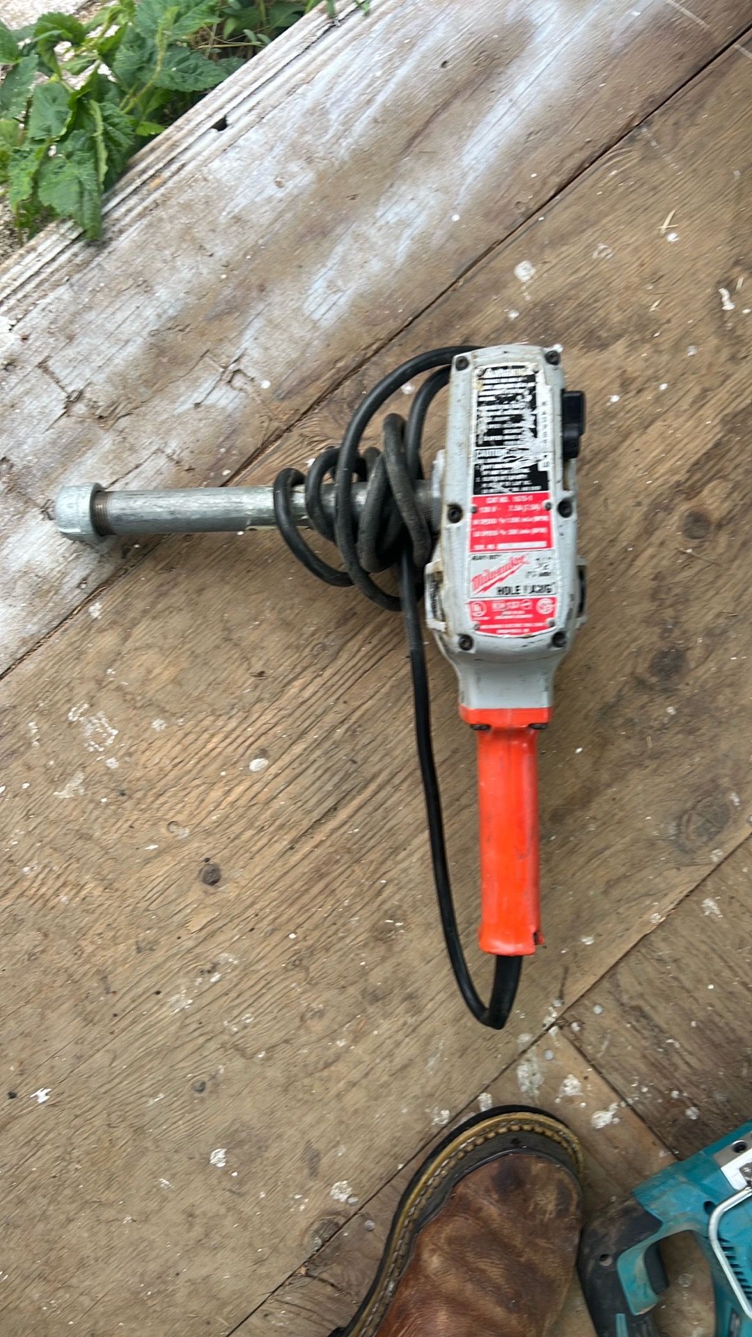 Milwaukee Hole Hawg 1675-1 Heavy Duty Right Angle Drill