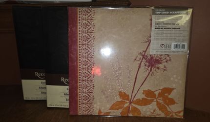 3 - 12' x 12' Scrapbook Albums