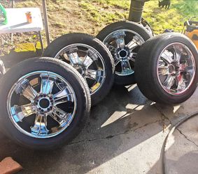 22" velocity wheels