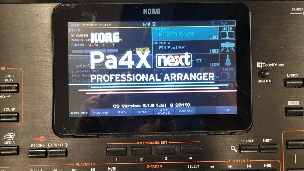 Korg Pa4X 76-key Professional Arranger With Custom Road Case