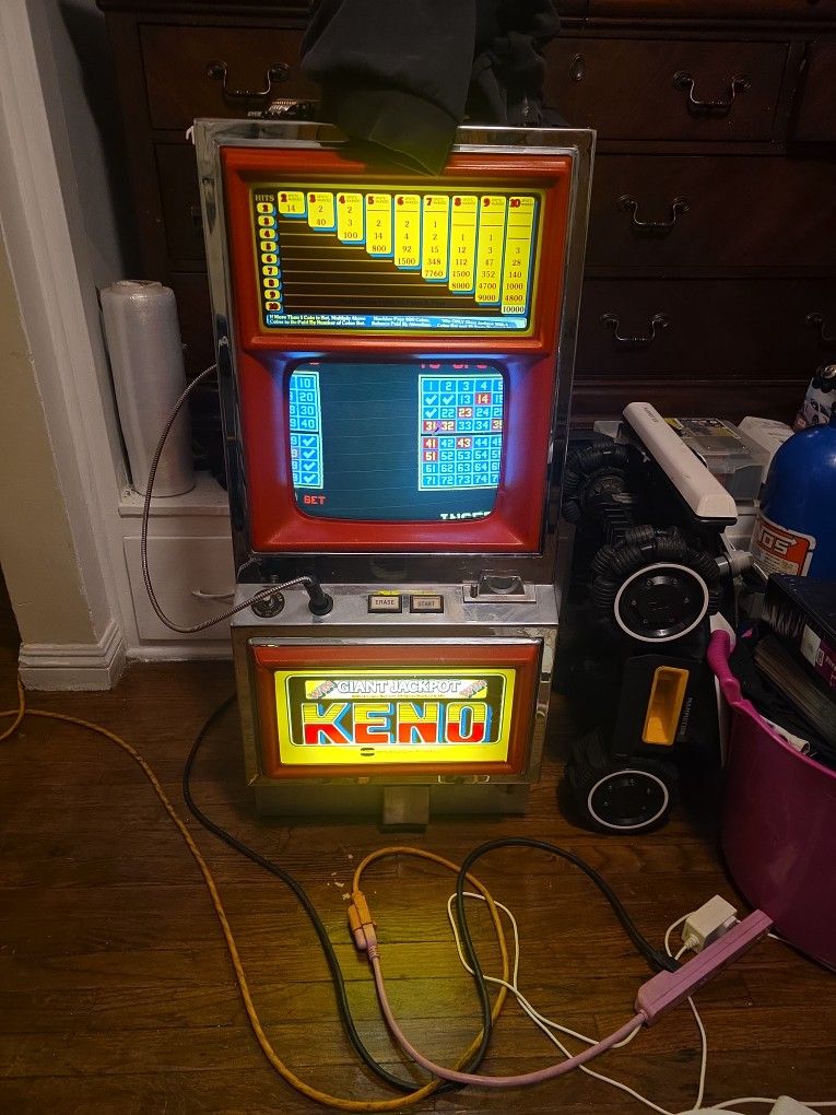 Giant Jack Pot Keno Machine 