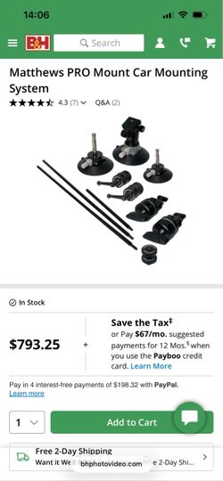Matthew’s Car Rig Kit