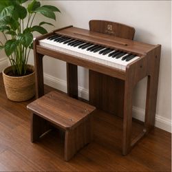 Vangoa Digital Piano with Wooden Stand & Bench
