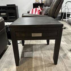 Black Side Table