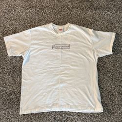 Supreme KAWS Box Logo White Tee