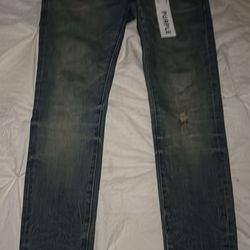 PURPLE BRAND JEANS - SIZE 29 - SLIM P001 - WASHED 