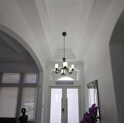 Qty Two CHANDELIERS For Less Than The Price Of One- 15 LIGHT & 6 LIGHT Chandelier - OBO