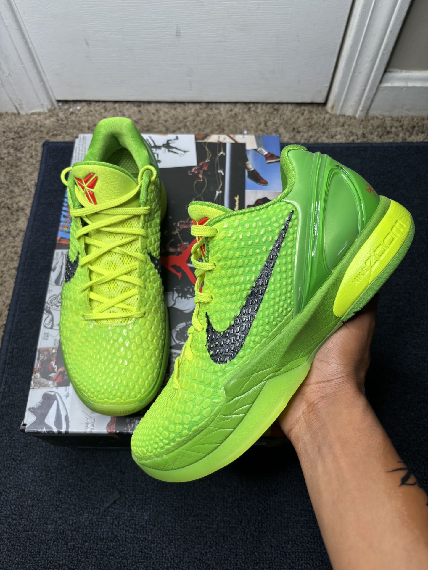 2020 Nike Zoom Kobe 6 Protro Grinch