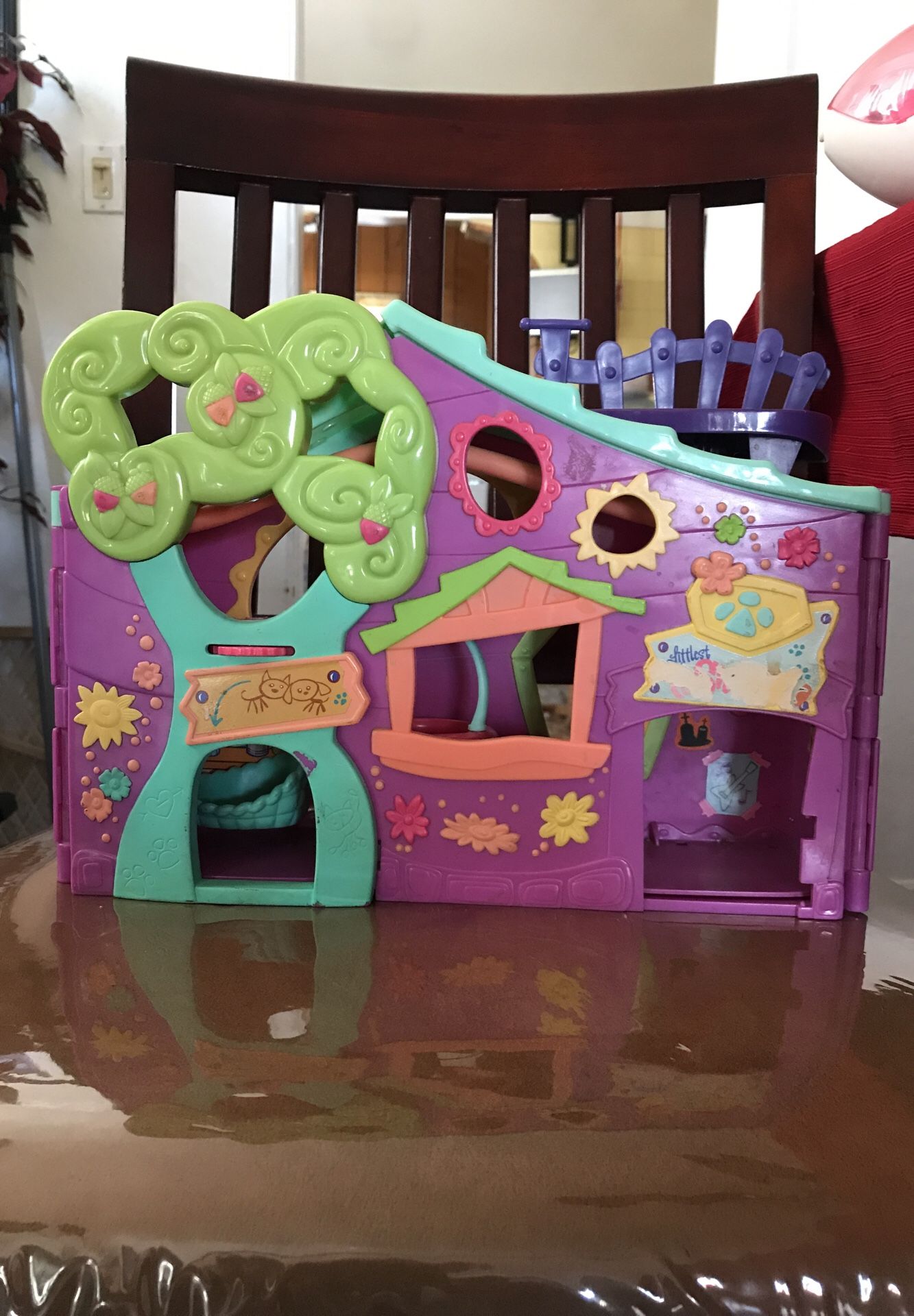 Casa para littles pet shop