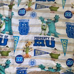 Monsters Inc Twin Sheet Set