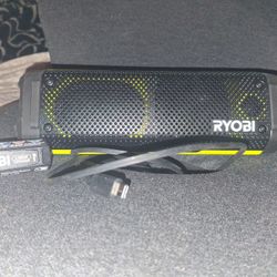 Ryobi Blue Tooth Speaker