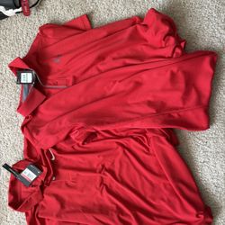 Nike and Under Armor Shirts Large NEW