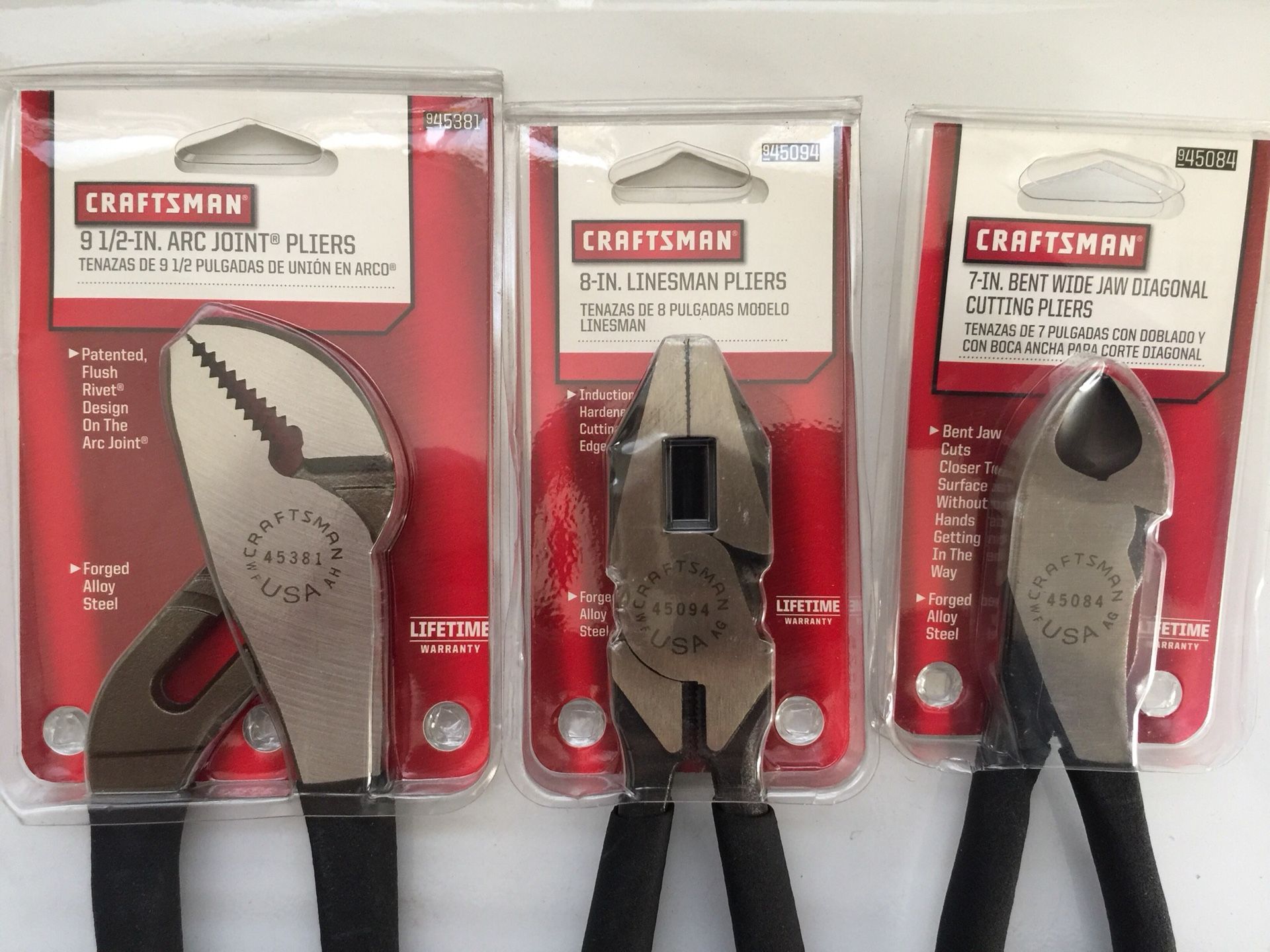 Craftsman Assorted Pliers New for Sale in Santa Ana, CA - OfferUp