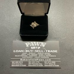 Lady’s Ring White Gold .58ctw 14kwg 2.4 Dwt. ( Layaway Or Acima Leasing Options)