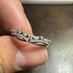 White gold wedding band