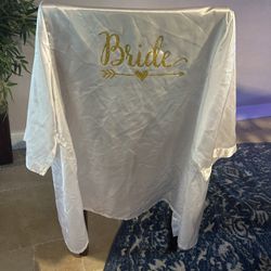 Bride Robe & Bride-to-be Sash