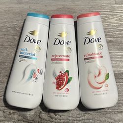 Dove Body Wash 20 Fl Oz $6 Each 