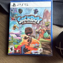 Brand New Sackboy Ps5 Game 