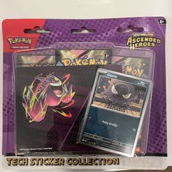 Read Description Pokémon TCG: Mega Evolution – Ascended Heroes Tech Sticker Collection (Gastly) 👻 – For Sale or Trade