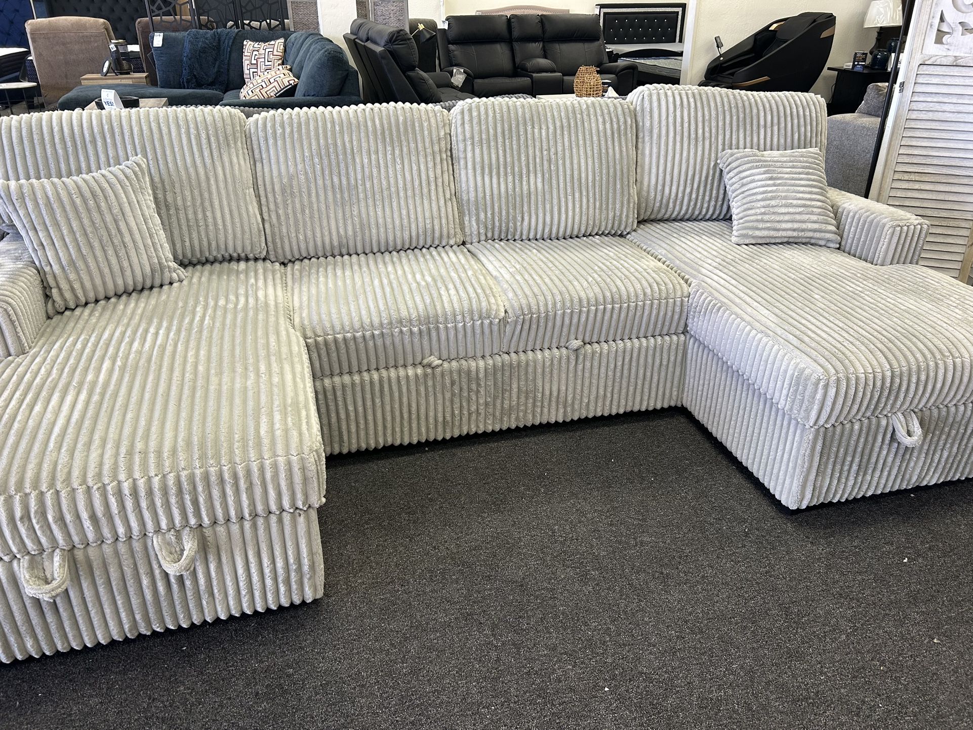 Sectional Sleeper With Storage