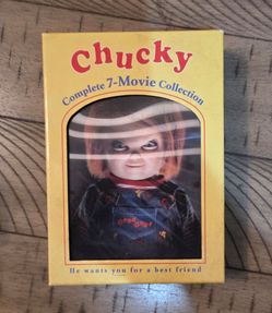 Chucky Complete 7-Movie DVD Collection - Child's Play 1-7 Halloween Horror