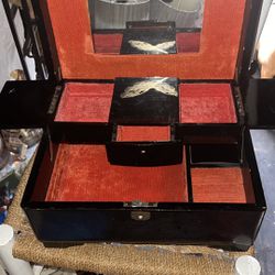 Antique Jewelry/ Music Box