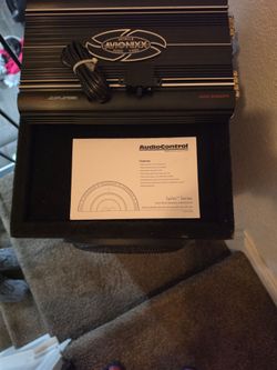 AUDIOCONTROL SUBWOOFER WITH 2400 WATTS AVIONIXX WITH BASS CONTROL KNOB
