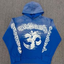Hellstar Hoodie Blue