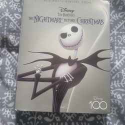 The Nightmare Before Christmas Disney 100 Blu Ray