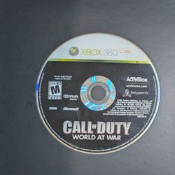 Call Of Duty World At War Xbox 360 