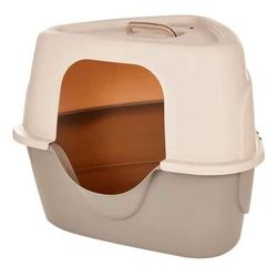 Litter Box For Corners, Lid, No Mess, 26x23x20in