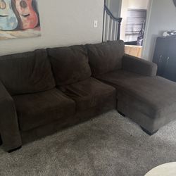 Dark Grey Sectional Couch