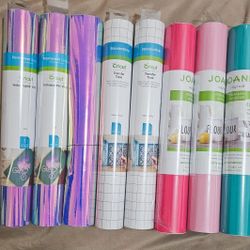 Cricut Vinyl Rolls, Transfer Tape Rolls