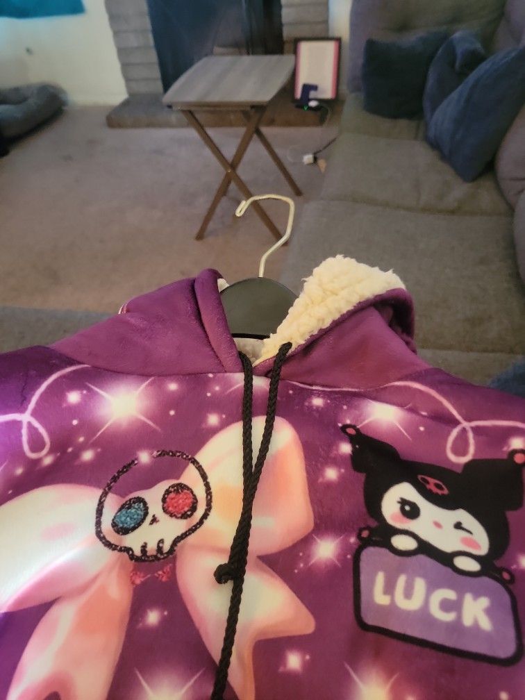 poncho hooded very good condition