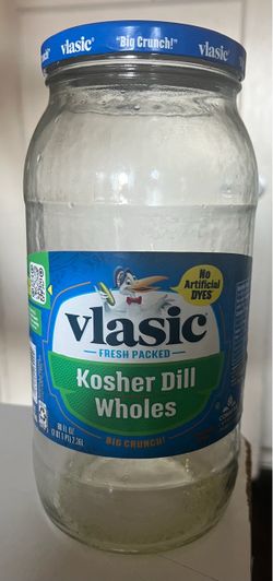8 Pickle Jars 80 oz (Empty)