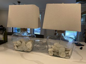 Set Of Glass Lamps