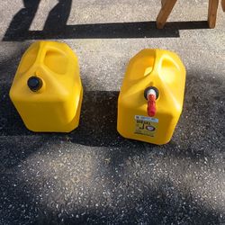 2-5 Gallon Diesel Tanks