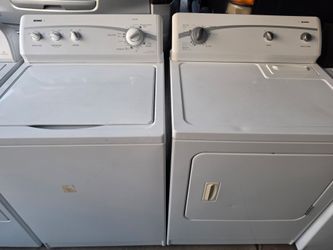 Kenmore washer and dryer