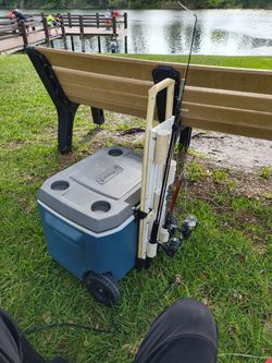 Custom made fishing cart / cooler