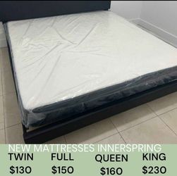 New KING Size Mattress With Box Spring COLCHONES Nuevos King Size Mattress 