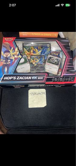 Pokemon TCG: Hop’s Zacian ex Box - 4 Packs 12 x 9 x 0.1 inches, Multi