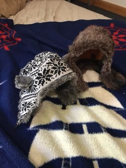 2 winter hats
