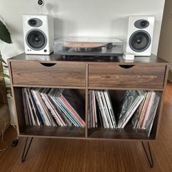 Record Console Table/Shelf