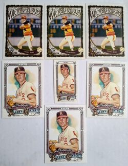 MLB Baseball Allen Ginter Nolan Ryan Lot Angels Astros