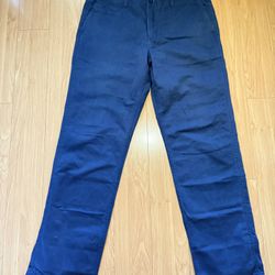 Gap Khakis Vintage Straight 36x34 Navy